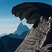 Horu trifft Wächte des Mont Blanc de Cheilon