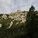 Im Aufstieg zwischen Rudno polje und Studorski preval - Blick hinüber zur Ablanca.