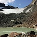 Rechts vorbei bei den Gletscherseelein zur Gletscherzunge