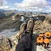 Auf dem Piz Grialetsch, Blick zur Ela-Gruppe