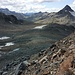 Abstieg vom Scallettahorn, angekommen beim namenlosen Gletscher