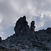 Namenlose Hörner südlich des Sattels 2595 m