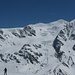 Canalone con ghiacciaio sotto il Monte Pasquale