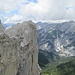 Abbrüche der Gleirsch-Halltal Kette.