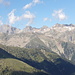 Argentera (3297 m), Cime de la Nasta (3105 m), Cime del Baus (3067 m), Cime de Brocan (3054 m) und ganz rechts Cime Guilie (2999 m).