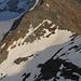 Blick vom Biwak ins Glalenjoch (3303m) wo der eigentliche Nadelgrat beginnt.