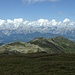 Am breiten Gratrücken. Blick zum Karwendel.