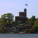 Das Schlösschen auf der kleinen Insel Kastellholmen wurde 1848 gebaut.