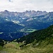 Alpe Sasso Ièi: Tiefblick nach Predèlp