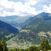 Autenalm (1658 m),<br />Blick nach Nordwesten ins Oberbergtal