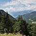 La vista dall'Alpe Pisciarotto.