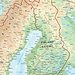 Die Lage des finnischen Landeshöhepunktes liegt etwa 400km nördlich des Polarkeises in äussersten Nordwestzipfel Finnlands an der Grenze, auf der Karte ist er Rot eingekreist. Der Gipfel des Haltitunturi mit einer Höhe von 1331,0m sowie der Vermessungspunkt 1328,0m liegen beide auf Norwegischem Territorium. Nur etwa 100m vom Vermessundspunkt, etwas südöstlich, liegt der Grenzstein 303B, welcher mit 1323,6m der höchste Punkt Finnlands ist.