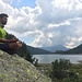 Meditazione sulla punta nord del lago