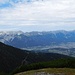 Jochkreuz (2045 m), <br />Blick nach Nordosten auf Innsbruck und die Nordkette