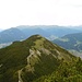 Rückblick auf das Jochkreuz (2045 m) vom Aufstieg zum Nederjoch (2142 m)