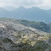 Karst landscape along the way to Oberalp