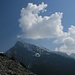erste Quellwolken über der Pleisenspitze