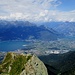 salendo verso il Monte Legnone : panoramica sull'Alto lago di Como