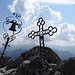 Gipfelkreuz des Steinernen Jägers (Cima del Cacciatore)