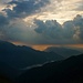 Wunderbare Morgenstimmung am Bivacco all' Alpe Fornà.