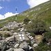 The path is conveniently marked.