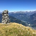 Der Tiefblick nach Biasca ist besonders hübsch
