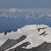 Grandes Jorasses und Mont Blanc mit seinen Satelliten