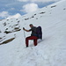 tiene la neve? Pare di no! Ecco lo svantaggio di essere in testa...e il vantaggio di essere un...bradipo he he he!