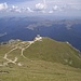 On the way to the summit of Vf. Caraiman.