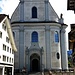 La chiesa di Sankt Martin dalla Herrengasse.