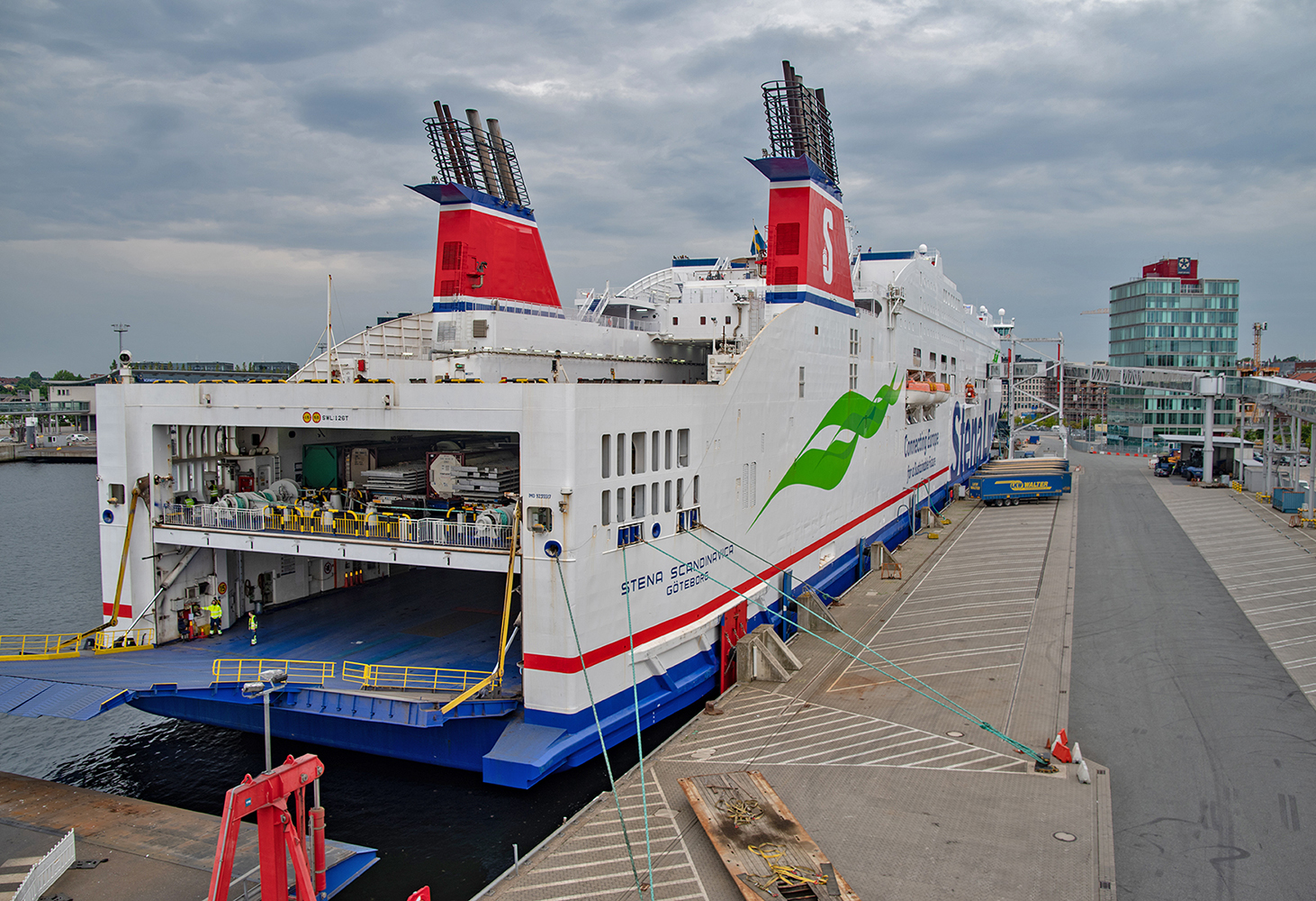 Überfahrt Mit Der Stena Scandinavica Von Kiel Nach... [hikr.org]