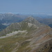 Towards Davos - view from the summit of Chlein Schwarzhorn.<br />BTW. The hazy layer of dust above is apparently due to the wildfires in Canada.