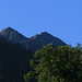 Pizzo Ricuca (the right peak) my original goal, seen from below Bacino Val d’Ambra