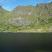 Lungo il primo lago, lo Ågvatnet.