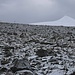 Als die unendliche südseitige Geröllhalde etwas flacher wird, zeigte sich nun endlich die Eiskappe von zur Zeit 2096,5m hohen Kebnekaise Sydtoppen.