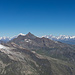 Gipfelschau: Grivola und Mont Blanc
