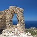 oben im Kastell Monolithos 