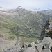 Panorama dal Colle Piccolo Altare 2630 mt versante Val Quarazza.