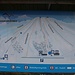 Infotafel vom Skigebiet Luossavaara.