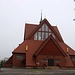 Kiruna kyrka: Die Holzkirche wurde im Jahr 1912 gebaut.