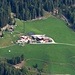 Ein erster toller Tiefblick hinüber zum Berggasthaus Stallwies.
