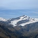Zoom zur Cevedalegruppe - hier ist der Gletscherschwund noch nicht ganz so ausgeprägt wie an anderen Bergen.