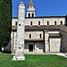 La parte destra della basilica da Piazza Patriarcato.