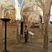 La Cripta Massenziana ha splendidi affreschi che mostrano l'incontro fra pittori di formazione bizantina ed artisti veneti.