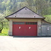 Feuerwehrmagazin am Dorfausgang in Erschwil