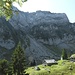 Hübsch gelegene Alp beim Mattstock
