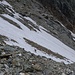 Aufstieg über den zuletzt steilen Gletscher(rest)