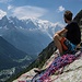 Blick zum Mt. Blanc (& Co)