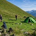 Das Col de Tricot ist auch ein beliebter Campingplatz