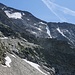 Die Plan-Glacier-Hütte und der weitere Anstieg im Hintergrund